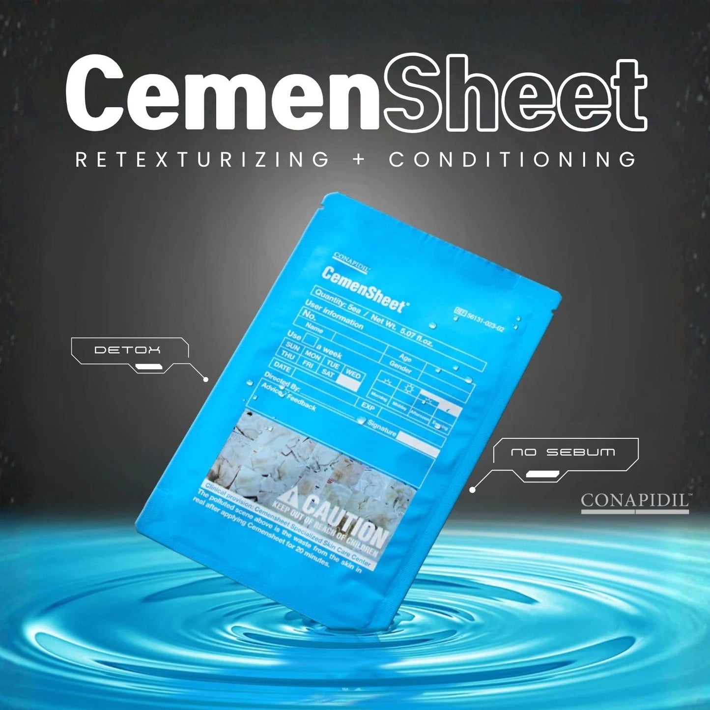 Conapadil Cemensheet Masks ( 5 Pack )