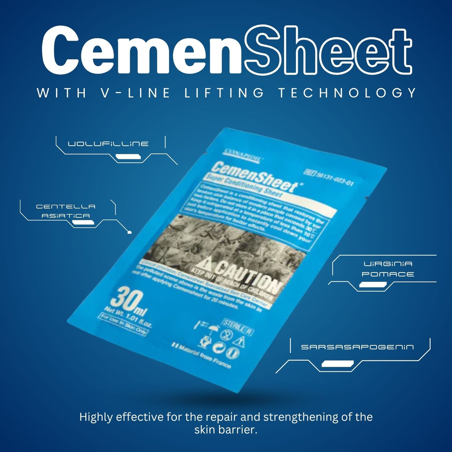 Conapadil Cemensheet Masks ( 5 Pack )