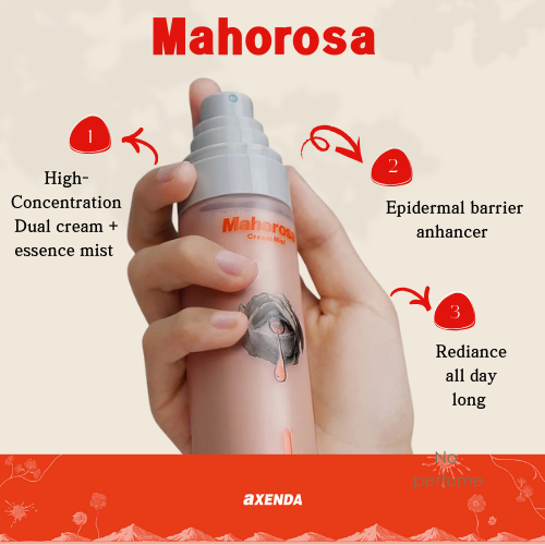 AXENDA Mahorosa Cream Essence Facial Mist (100ml) – KBeautyLab AXENDA Mahorosa Cream Essence Facial Mist (100ml) – KBeautyLab