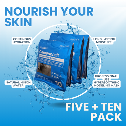 CONAPIDIL Cemenphalt 2-Step Korean Modeling Mask | Firming, Hydration & Skin Recovery