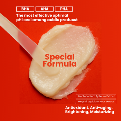 Axenda Routiner Cream – AHA BHA PHA Exfoliating Sleeping Pack (15mL)