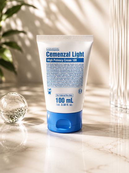 フェイスクリーム Cemenzal Light 100mL & VPS-2561 30mL CONAPIDILl Cemenzal Light | High Potency Cream 100 – KBeautyLab